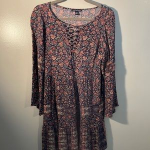 American Eagle Boho knee-Length Dress